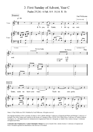 Example of Psalm Setting